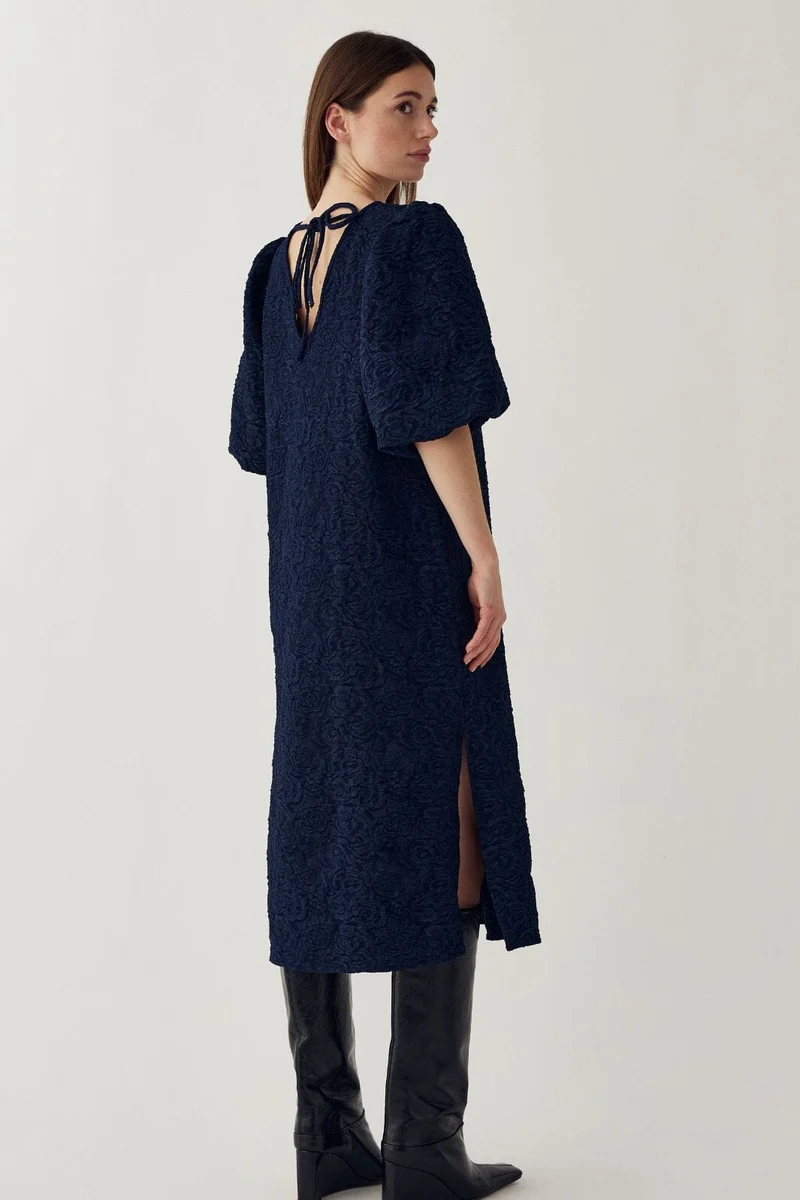Noella - N-Pastis Long Dress 14840001 - 1213 - Navy Blue