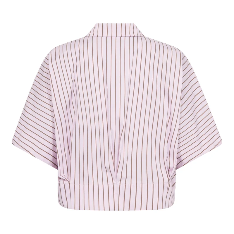 Co´Couture - Sigridcc Stripe Ss Shirt 500197 - 35006 - Rosebloom