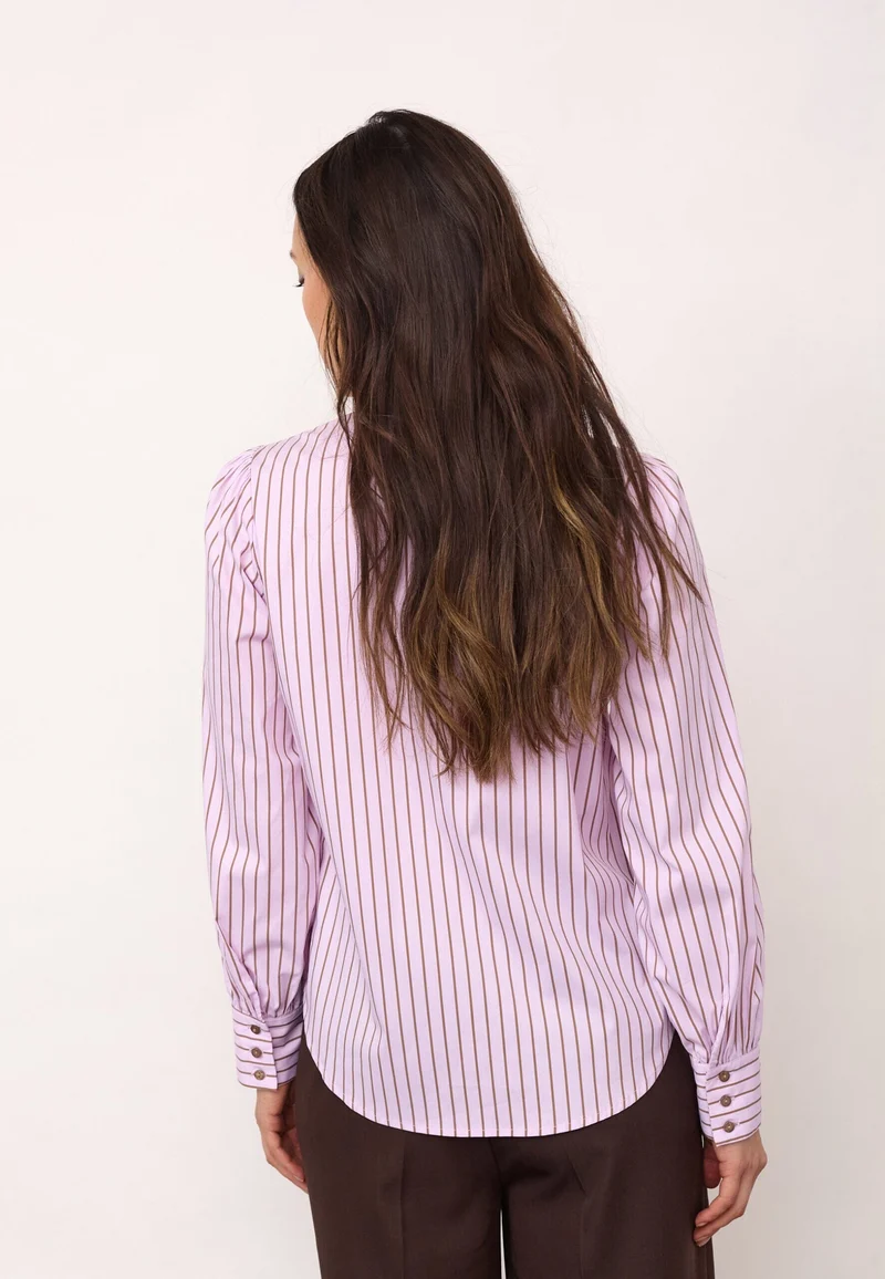 Co´Couture - Sigridcc Stripe Shirt 500198 - 35006 - Rosebloom
