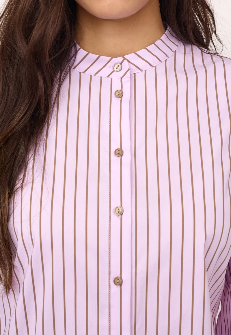 Co´Couture - Sigridcc Stripe Shirt 500198 - 35006 - Rosebloom