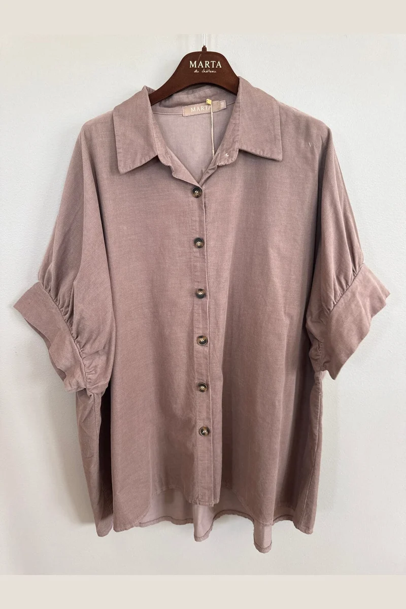 Marta Du Chateau - Mdckaori Shirt 86250v - Tortora82751