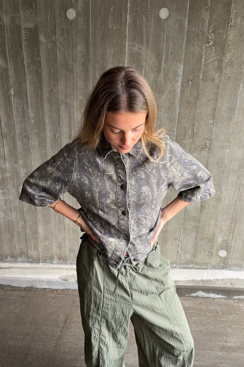 Modström - Cartonmd Print Shirt 59410 - 13070 - Deepwood Camo