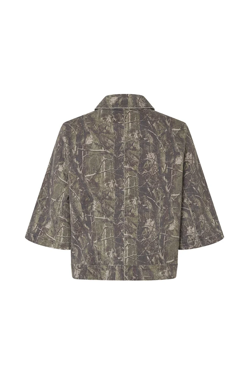 Modström - Cartonmd Print Shirt 59410 - 13070 - Deepwood Camo