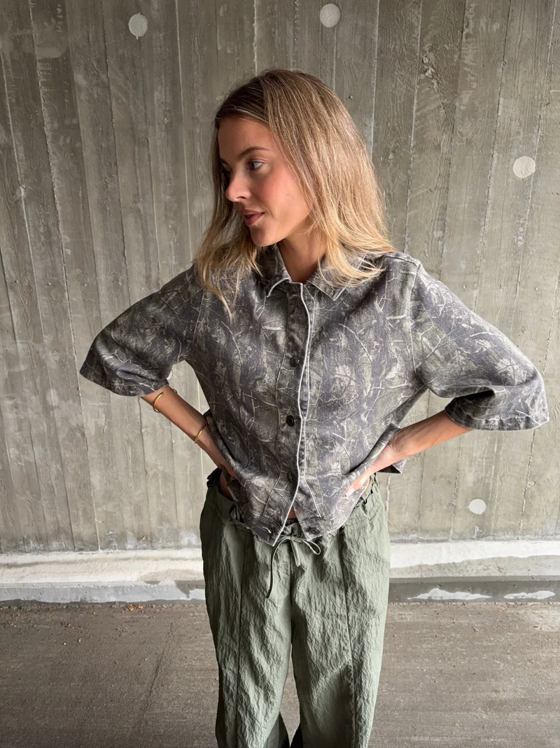 Modström - Cartonmd Print Shirt 59410 - 13070 - Deepwood Camo
