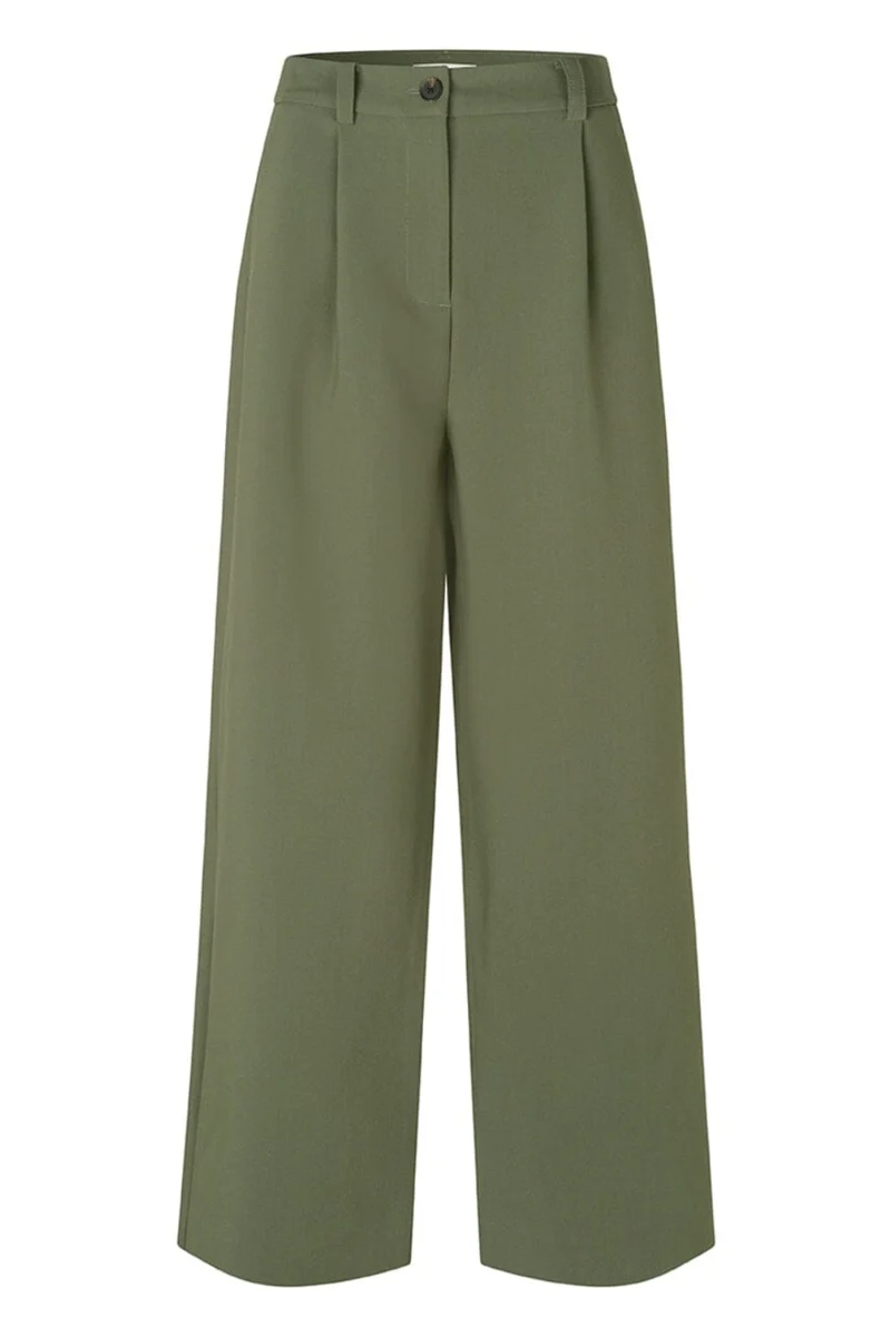 Modström - Galemd Wide Pants 58887 - 2201 - Army Dust