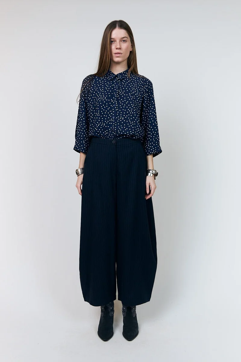 Lollys Laundry - Bambusll Pants 26430-2013 - 27 - Dark Navy