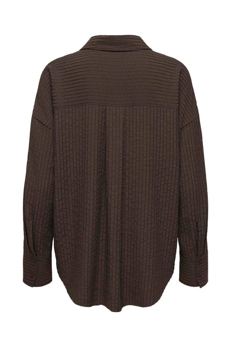 Only - Onloregon Bari L/S Shirt - 5044838 Bracken