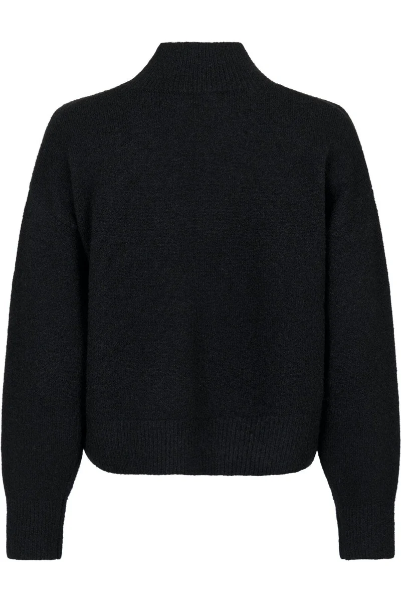 Neo Noir - Paulina Knit Blouse - Black