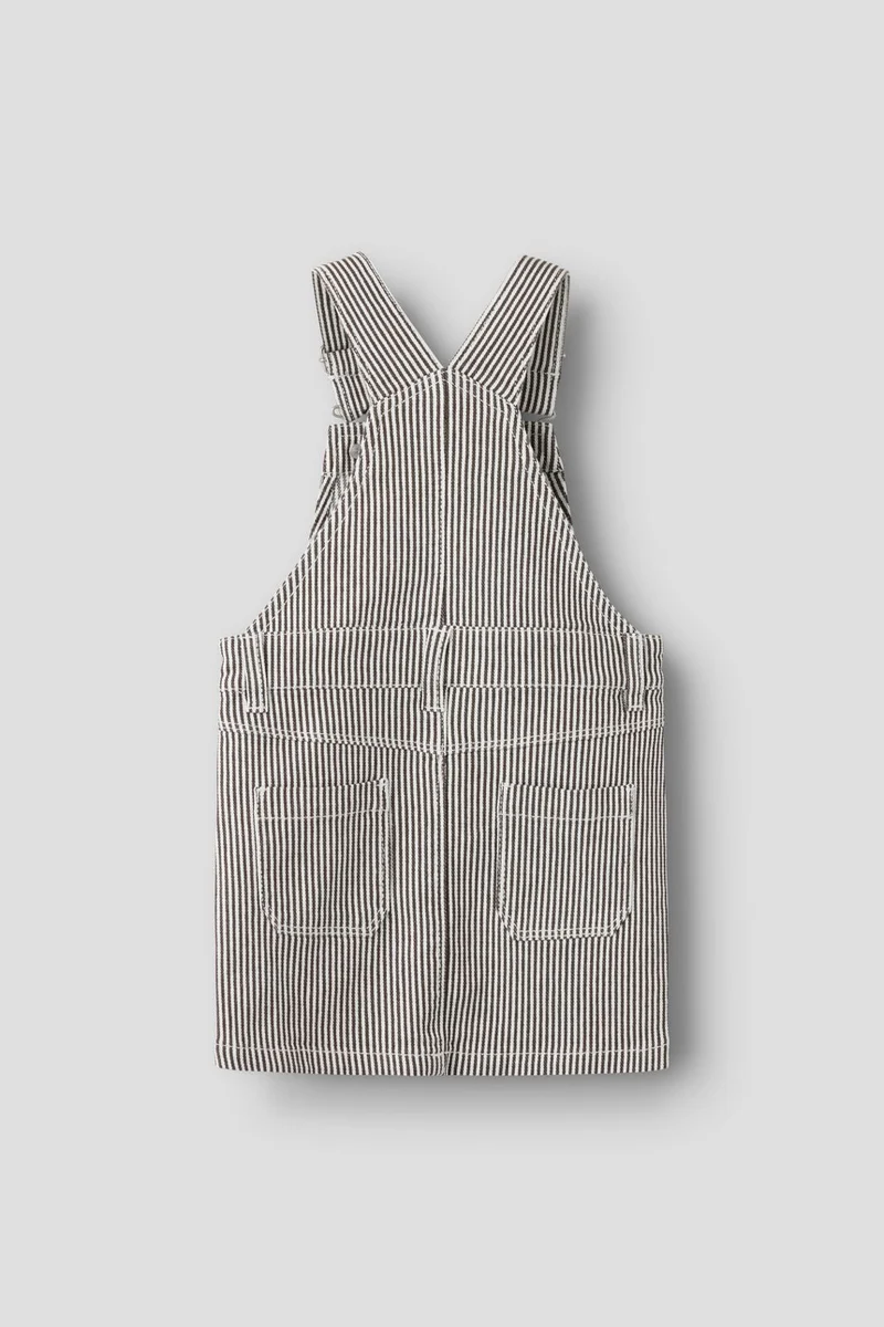 Name It - Nmfnola Stripe Spencer Dress 2299-Yf - 5142264 White Delicioso