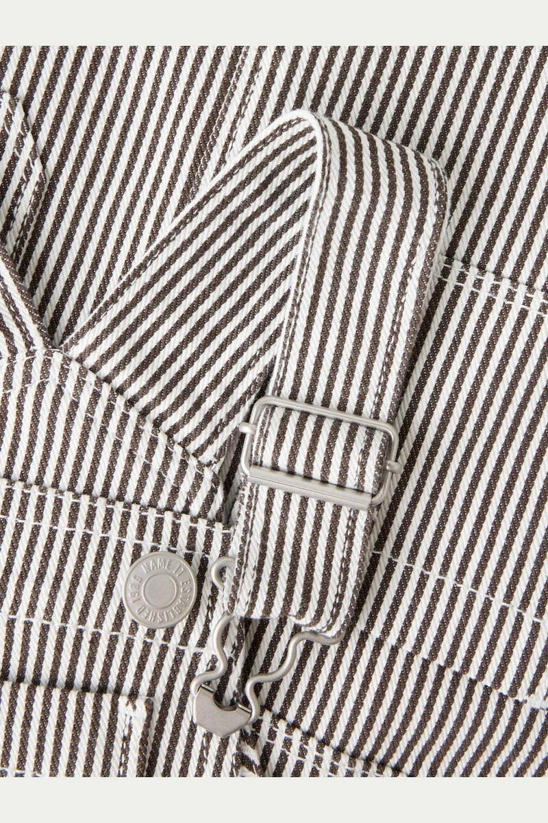 Name It - Nmfnola Stripe Spencer Dress 2299-Yf - 5142264 White Delicioso