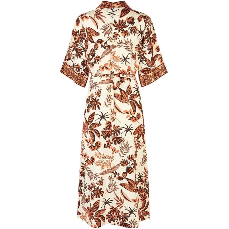 Lollys Laundry - Jemimall Maxi Dress 3/426110-3004 - 02 Creme