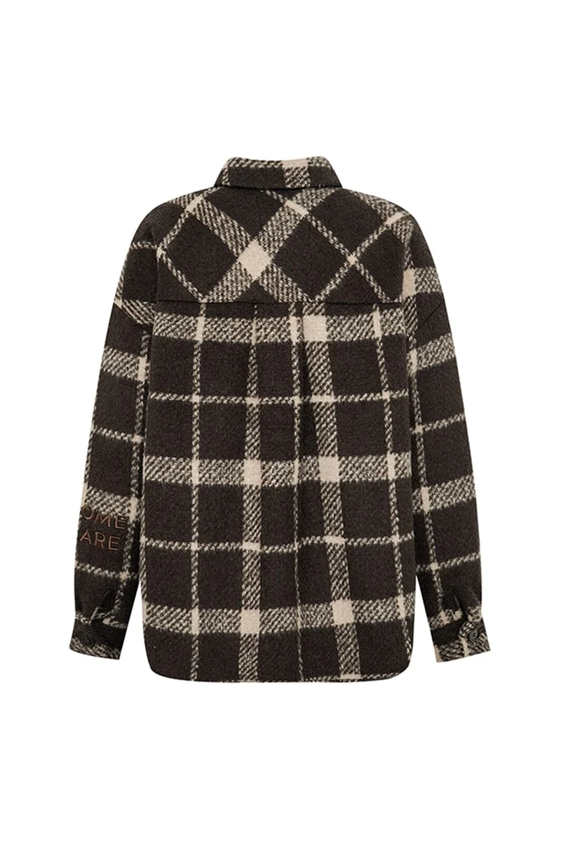 Gossia - Icego Shirt Jacket G3212 - Brown Checks