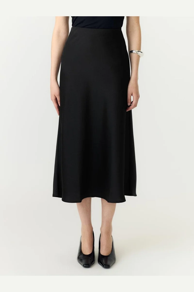 Yas - Yaspella Midi Skirt - 4260229 Black