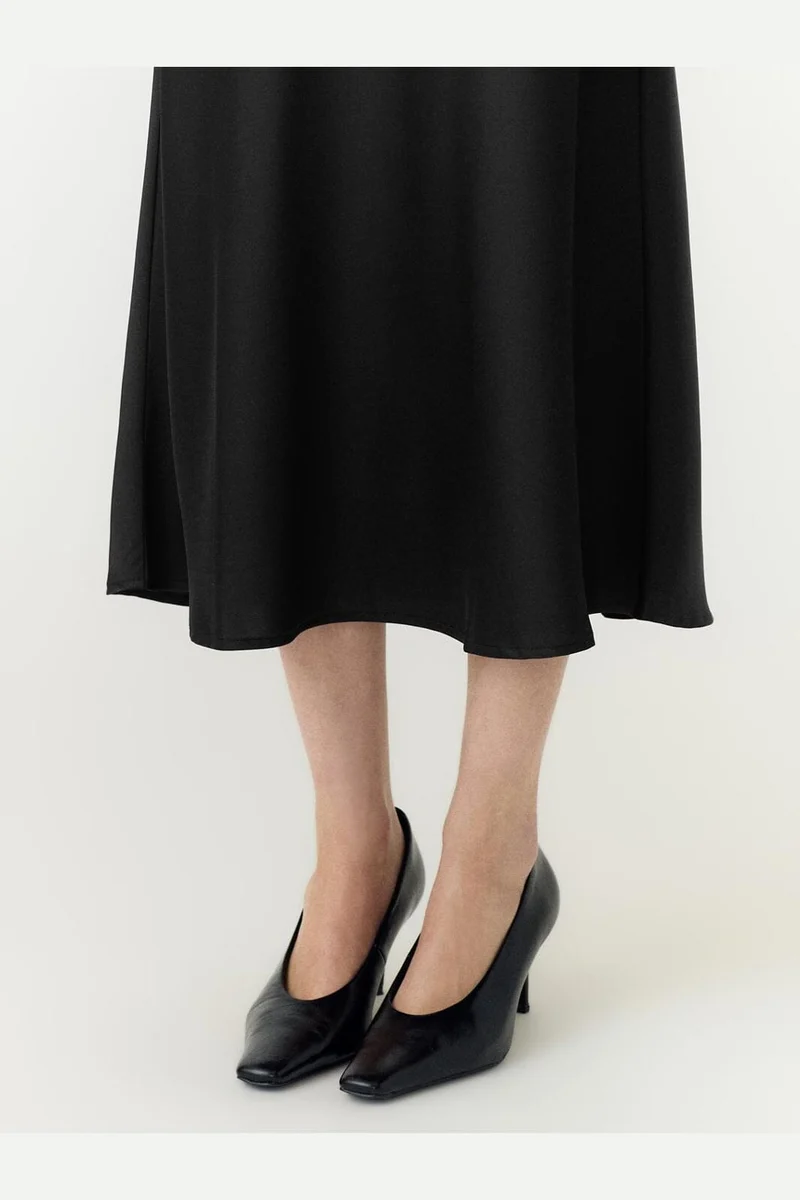 Yas - Yaspella Midi Skirt - 4260229 Black