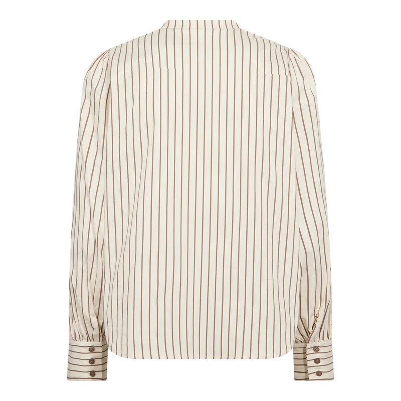 Co´Couture - Sigridcc Stripe Shirt 500198 - 10006 - Bone