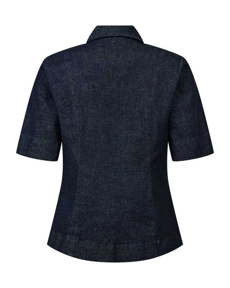 Copenhagen Muse - Cmannais-shirt 211569 - 9159 Dark Blue Denim