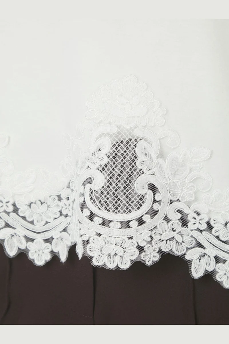 Neo Noir - Iria Lace Tee 170063 - 120 - White