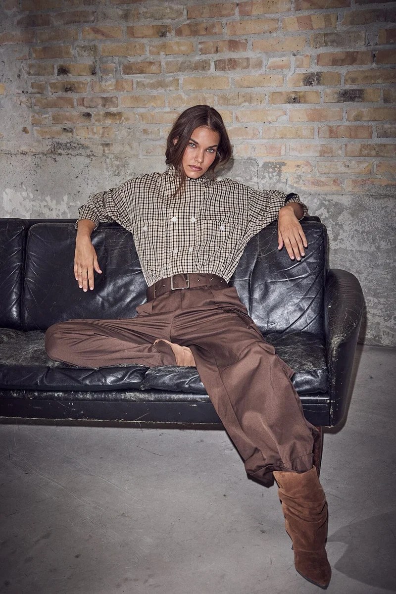 Haute L'Amitié - Rabi Cargo Pocket Pant HL10705 - Mocca