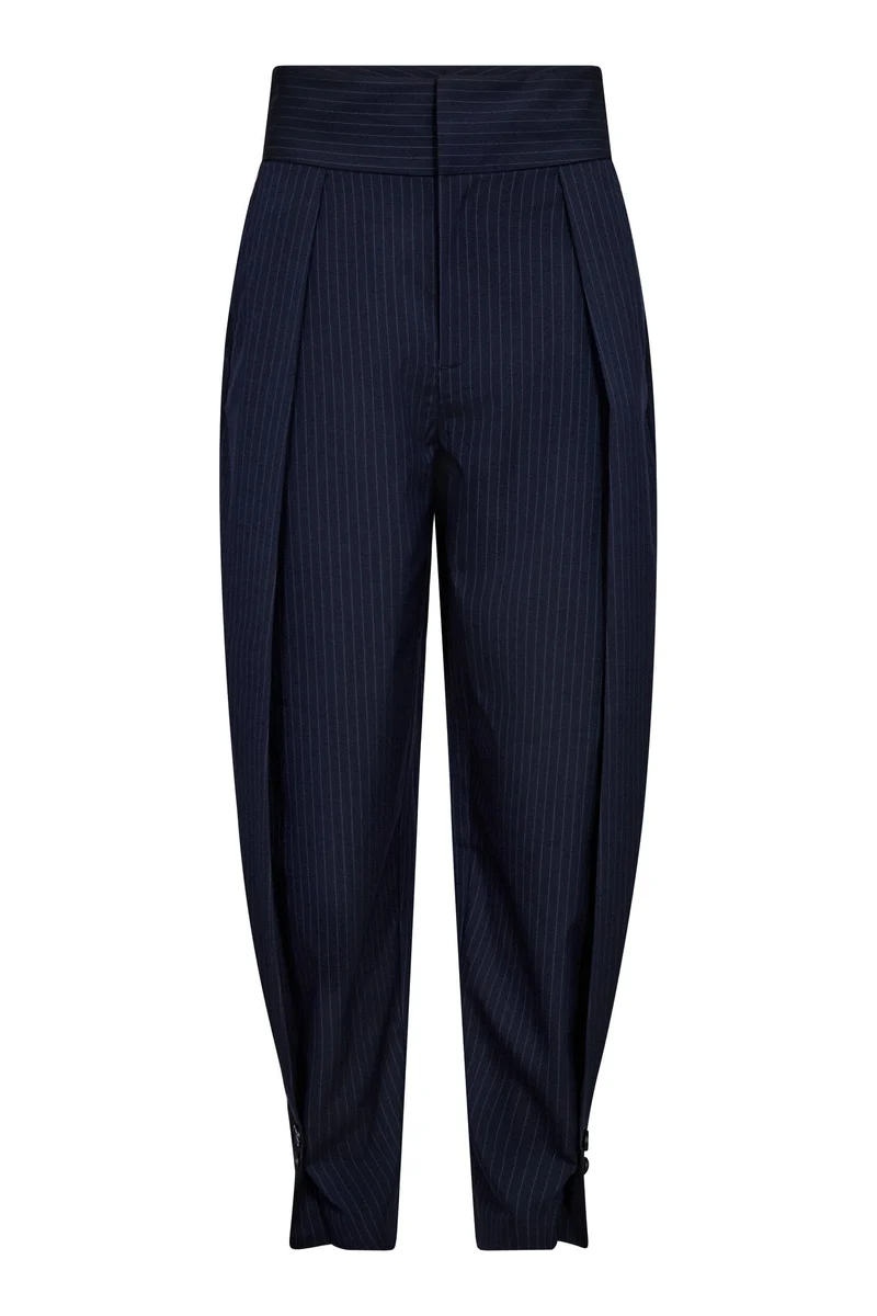 Haute L'Amitié - Pin Pleat Pant HL10796 - Navy