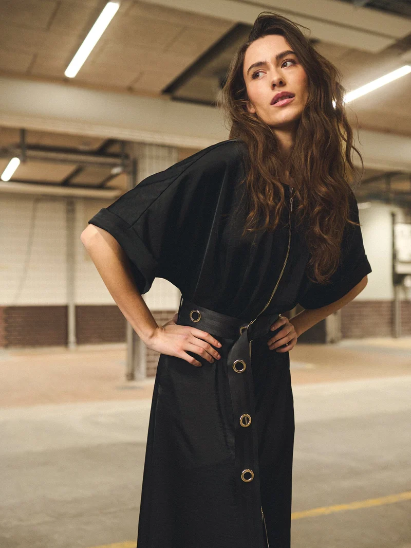 Gossia - Enago Dress G3134 - Black