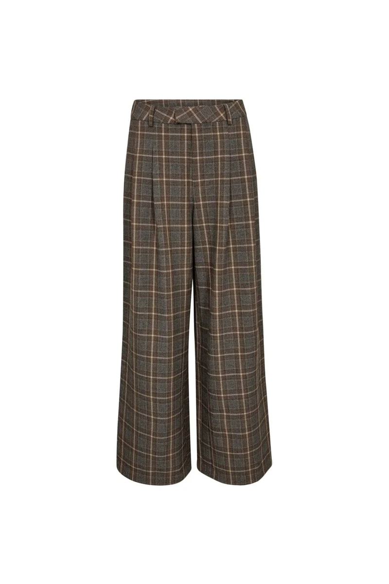 Gossia - Emilinego Pants G3261 - Brown Checks