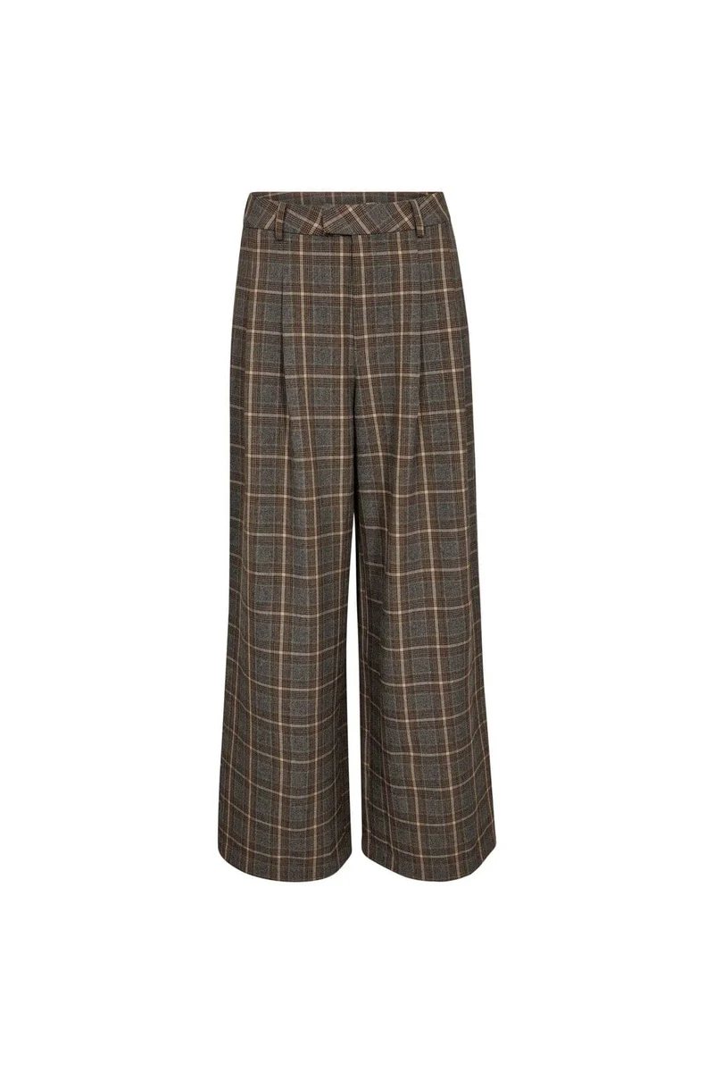 Gossia - Emilinego Pants G3261 - Brown Checks