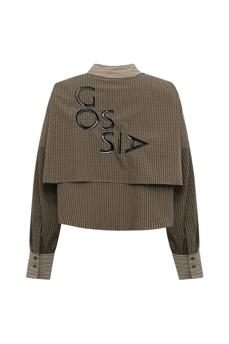 Gossia - Chalinego Shirt G3211 - Brown Checks