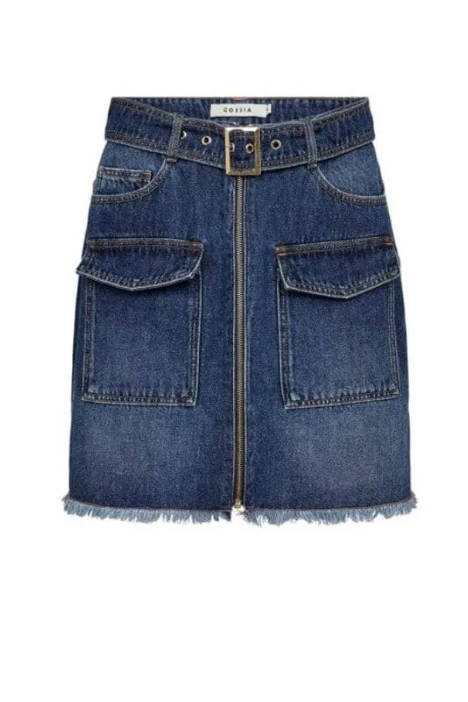 Gossia - Lizgo Skirt G3072 - Dark Blue Wash