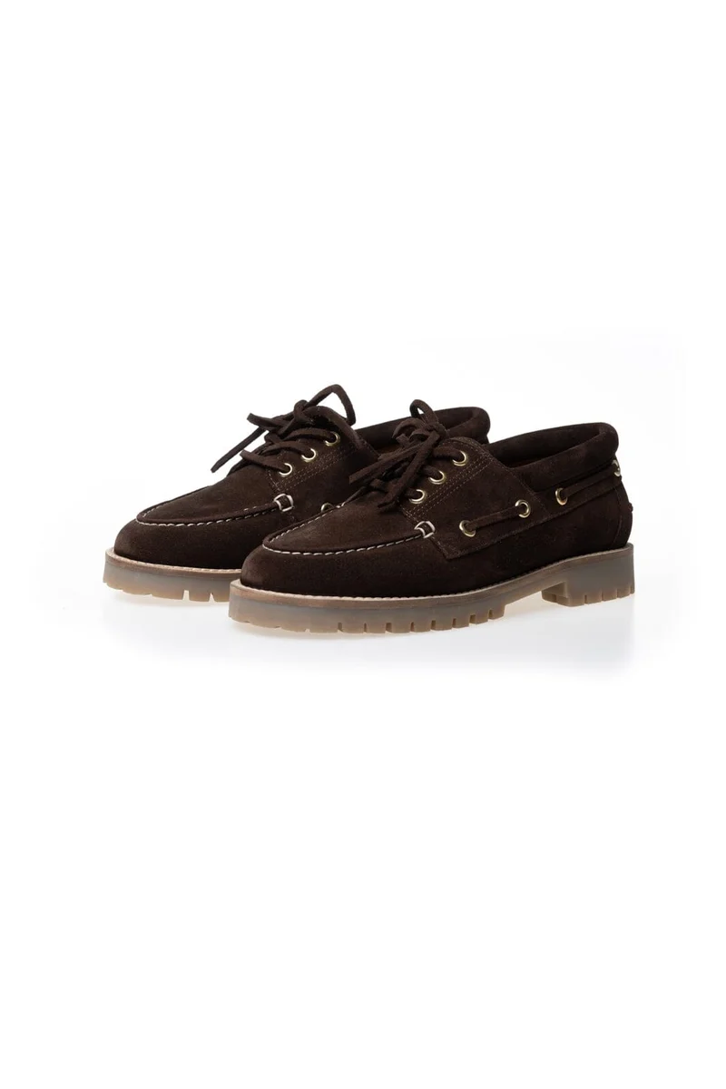 Copenhagen Shoes - The Walk Suede Cs8838 - 004 - Dark Brown
