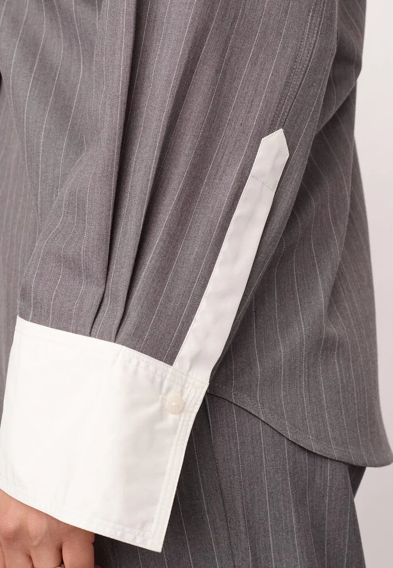 Co´Couture - Pennycc Pin Shirt 500134 - 65003 - Mid Grey