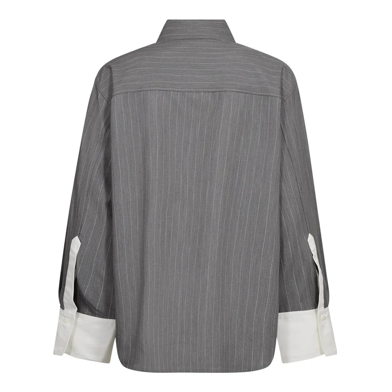 Co´Couture - Pennycc Pin Shirt 500134 - 65003 - Mid Grey