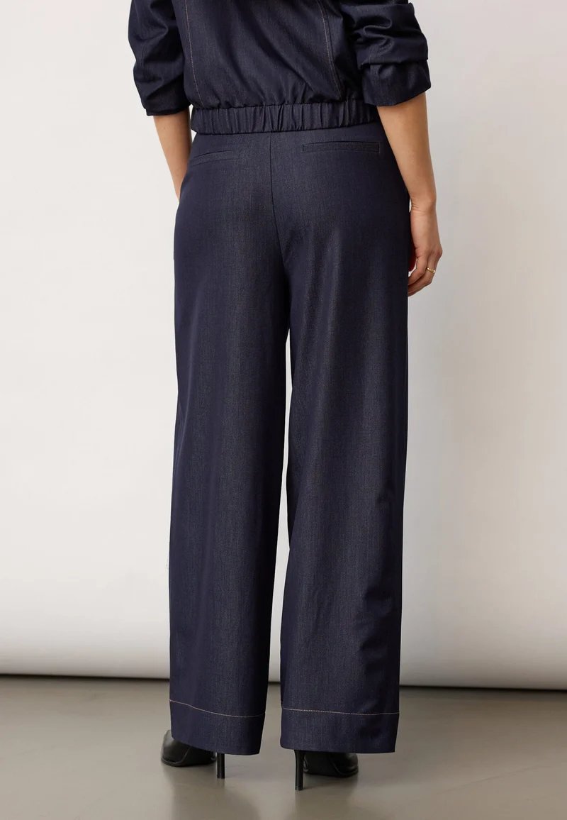 Co´Couture - Terrycc Barrel Pant 500107 - 45006 - Navy Denim