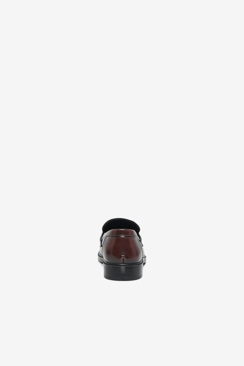 Only - Onllux-12 Button Loafer - 4844550 Decadent Chocolate