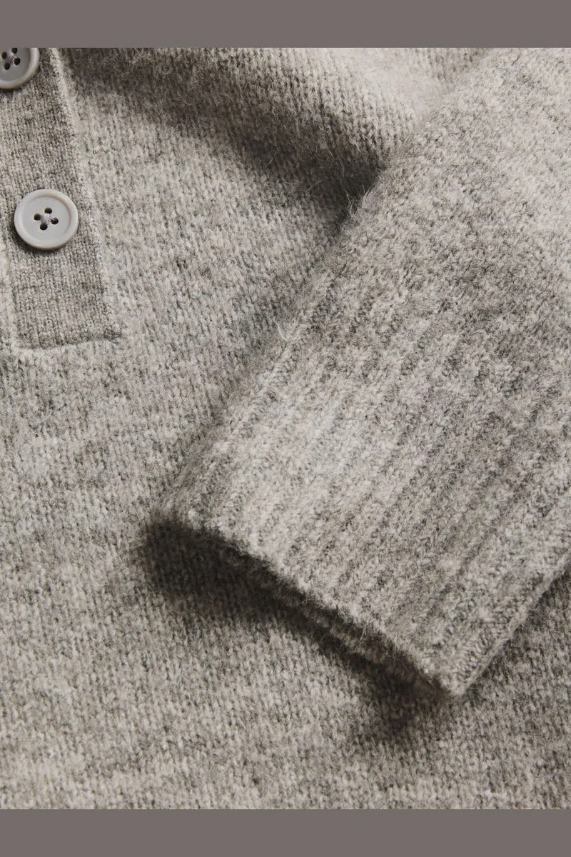 Jjxx - Jxcatalina Diverse Polo Knit - 5126975 Medium Grey Melange