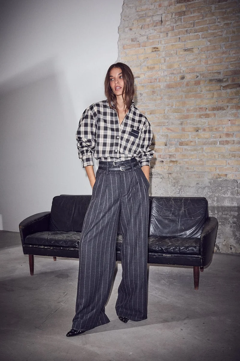 Haute L'Amitié - Haute Check Shirt HL10645 - Mocca Check