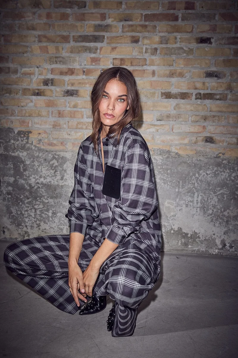 Haute L'Amitié - Haute Check Pant HL10782 - Black Check