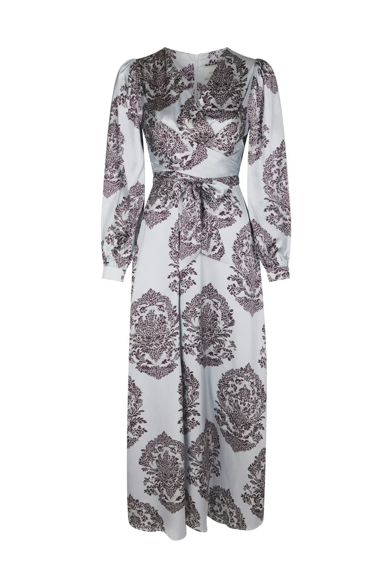 Neo Noir - Bretti Deco Drop Dress 170132 - 145 - Light Blue
