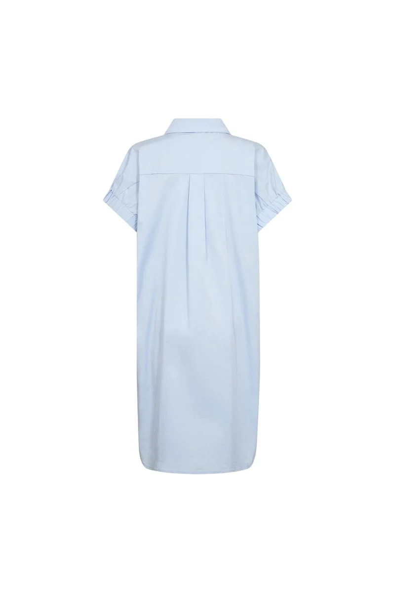 Co´Couture - Poppycc Ss Shirtdress 500407 - 40004 - Pale Blue