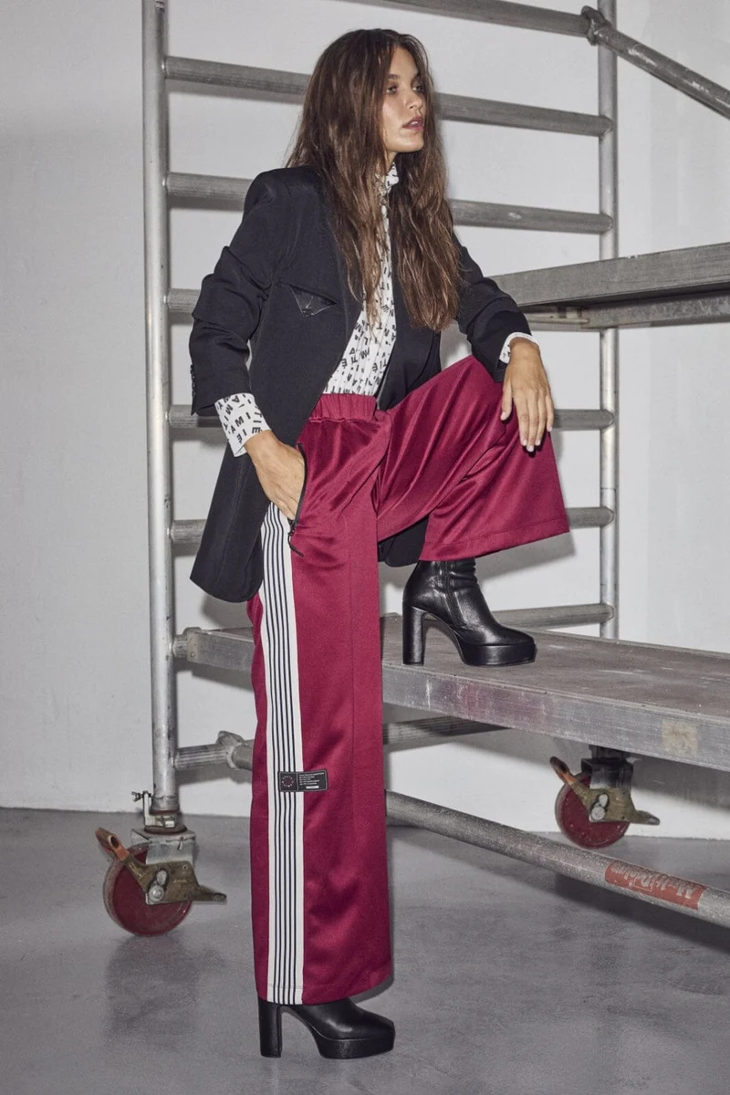 Haute L'Amitié - Baggy Track Pants HL10018 - Amarone