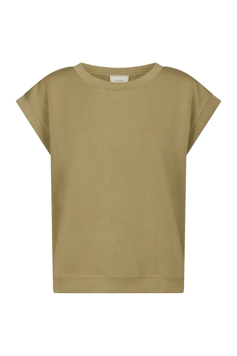 Neo Noir - Saphira Soft Tee 169801 - 723 - Dusty Green