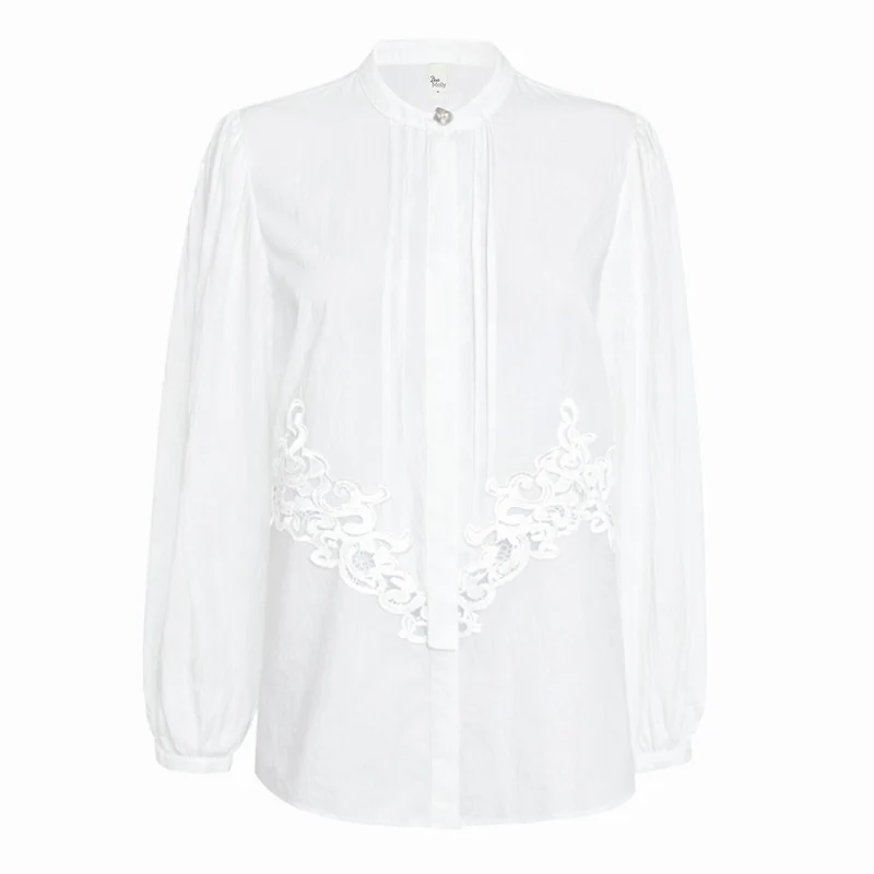 Dear Molly - Block Shirt - White