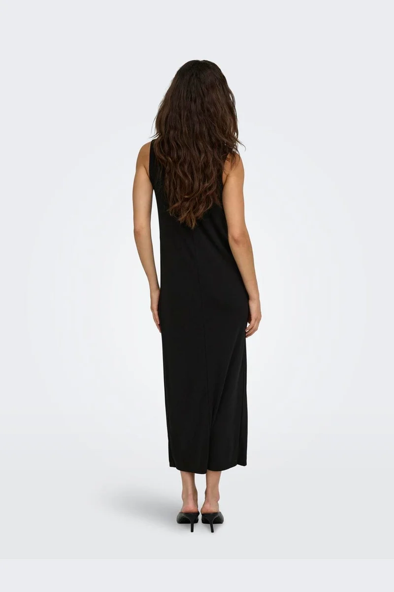 Jdy - Jdyuffa S/L Long Dress - 5195586 Black