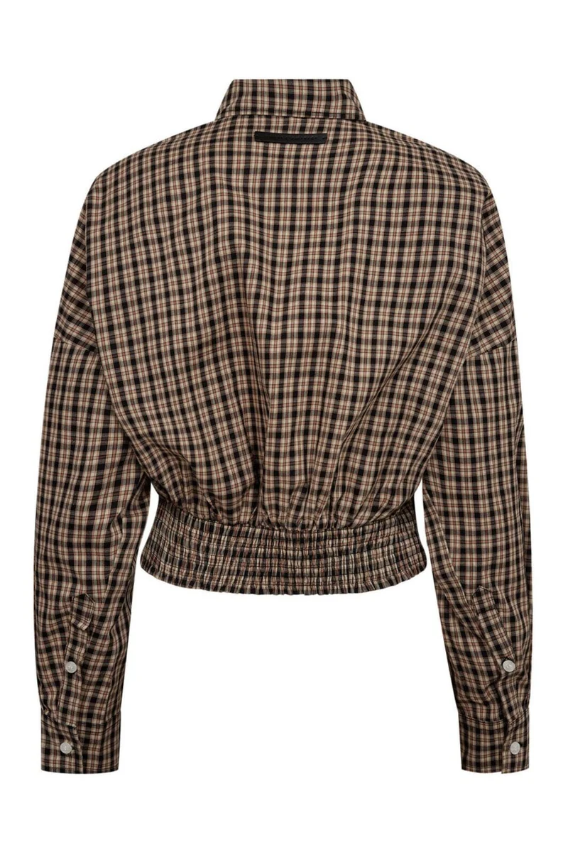 Haute L'Amitié - Check Smock Shirt HL10816 - Dessert