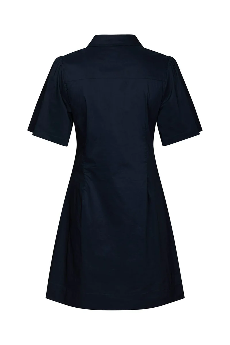 Neo Noir - Bentha Poplin Dress 167584 - 141 - Navy