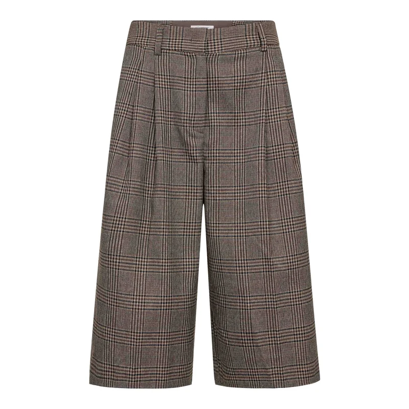 Co´Couture - Veyacc Check Bermuda 500143 - 20002 - Brown