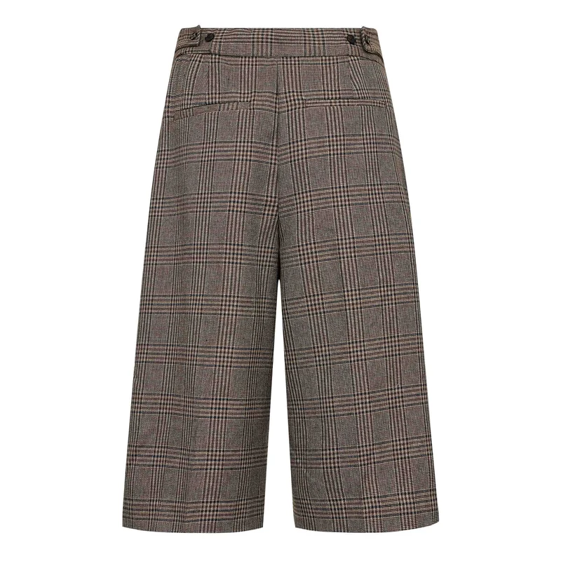 Co´Couture - Veyacc Check Bermuda 500143 - 20002 - Brown