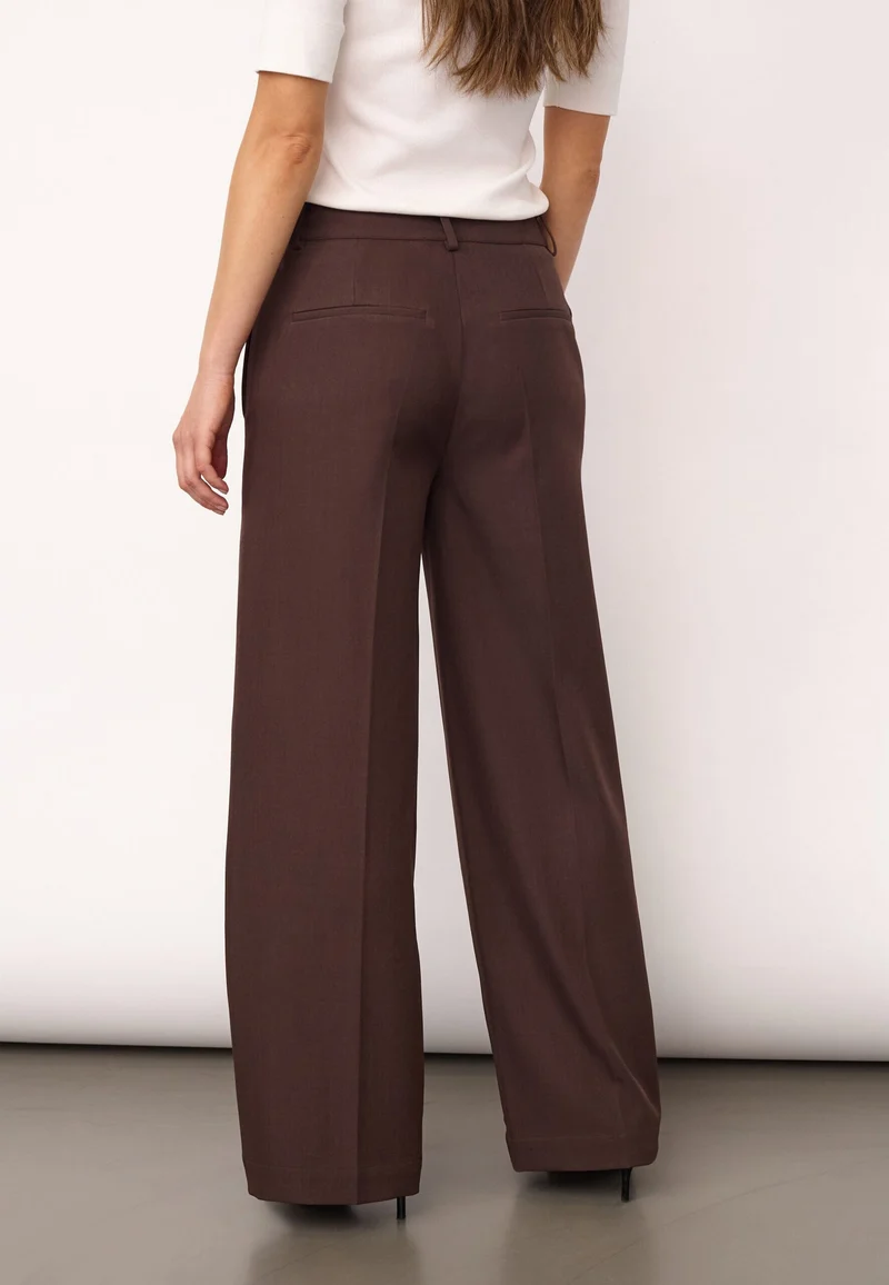 Co´Couture - Lunacc Wide Pant 500428 - 20003 - Dark Brown