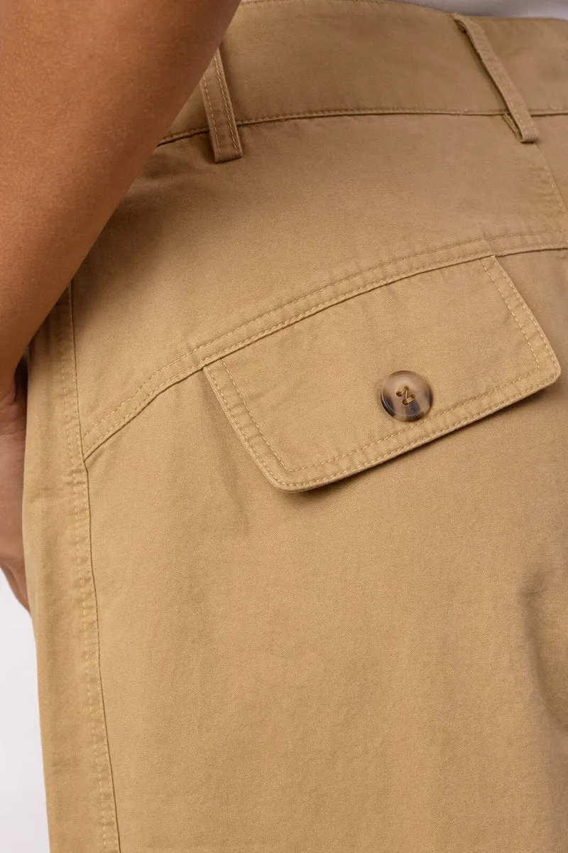 Co´Couture - Evelyncc Barrel Pant 500421 - 20012 - Sand
