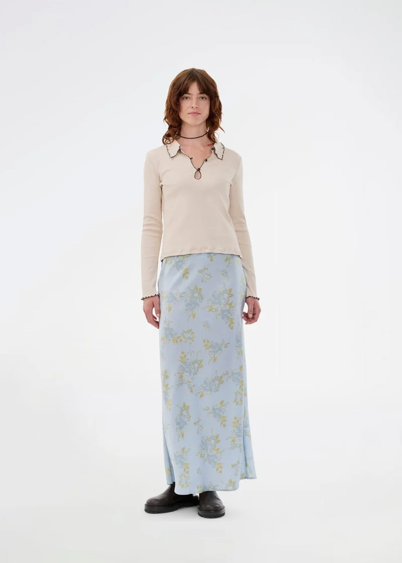 Modström - Uttamd Print Skirt 59113 - 11524 - Everbloom