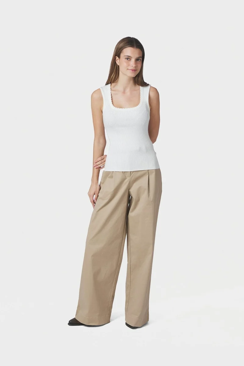Neo Noir - Malba Solid Pants 168716 - 543 - Camel